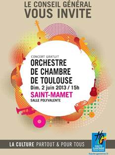 Concert Orchestre de Chambre de Toulouse