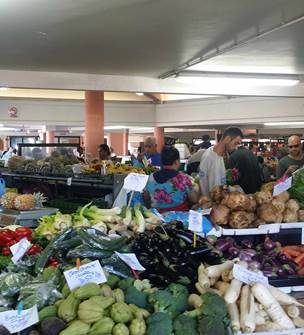 Noumea city market